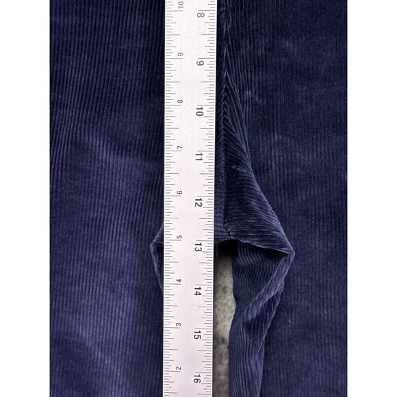 Babaton Pants 4 Womens Aritzia Joey High Rise Blue Corduroy Flare Boot - Picture 4 of 7